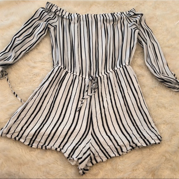 Kendall & Kylie Dresses & Skirts - Striped Romper